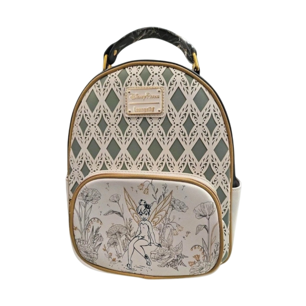 Loungefly Disneyland Paris Exclusive Tinkerbell Mini Backpack - Picture 2 of 4